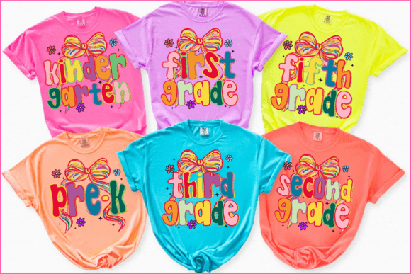 Faux Glitter Brushstroke Coquette Grade Levels (Choose Yours) 01605