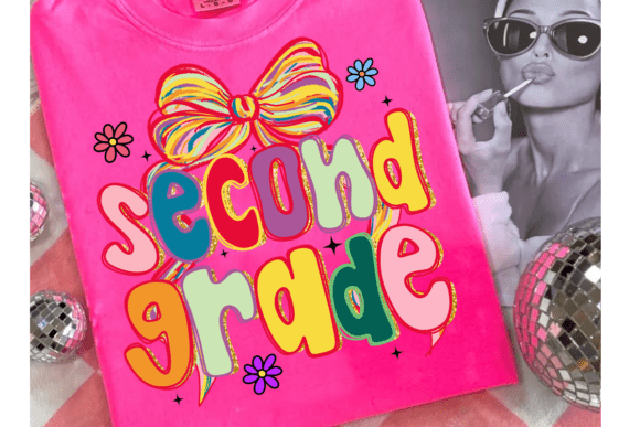 Faux Glitter Brushstroke Coquette Grade Levels (Choose Yours) 01605