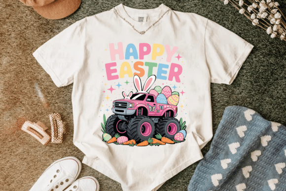 Happy Easter Monster Truck 07988