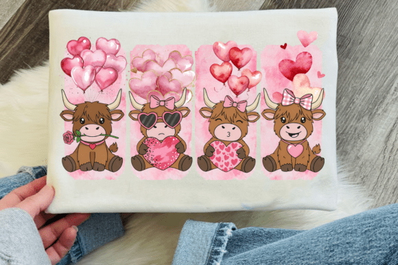 Valentine Cows Heart Balloons 07425