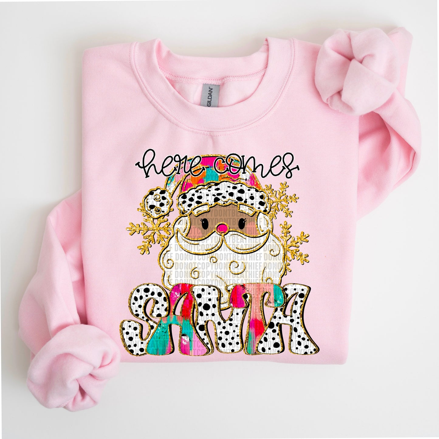 Here Comes Santa Brown Skin 04517