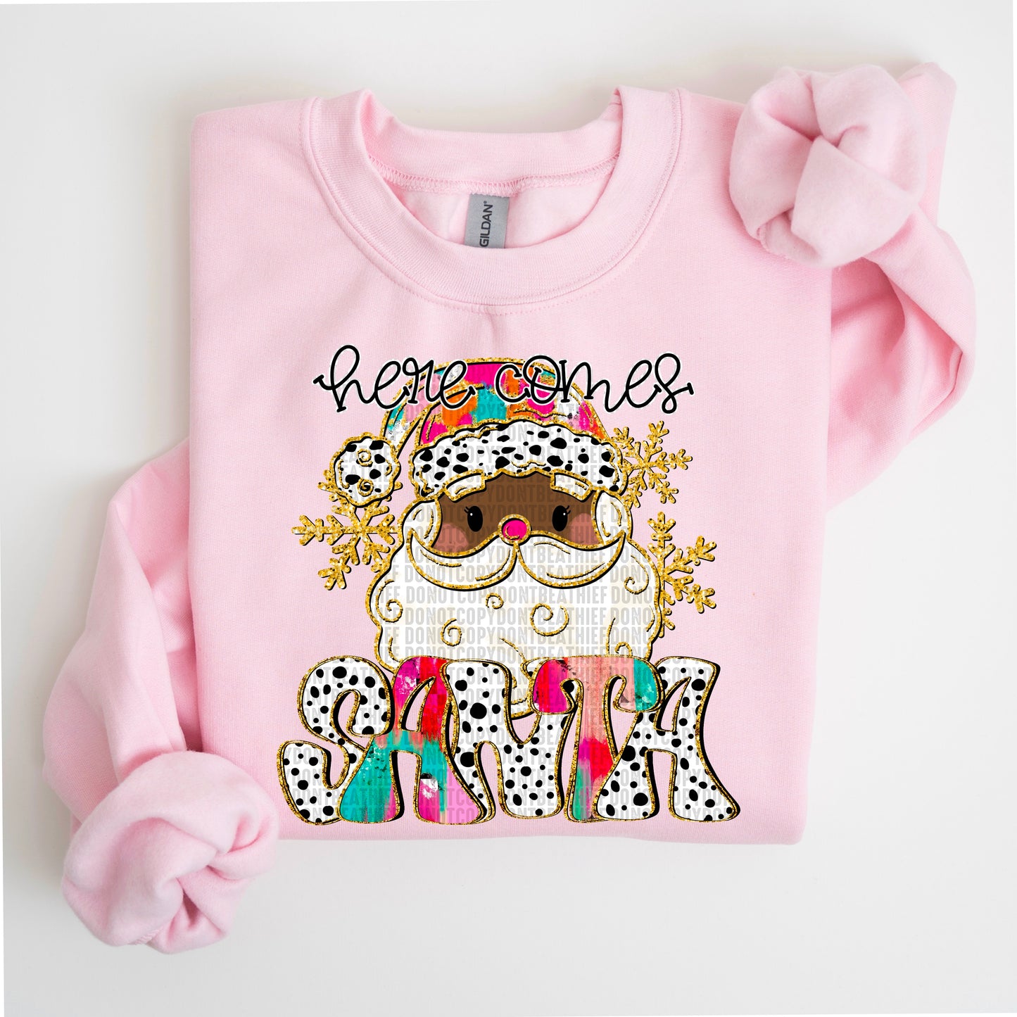 Here Comes Santa Dark Skin 04516