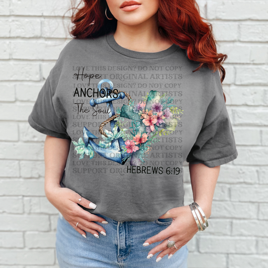 Hope anchors the soul 03052