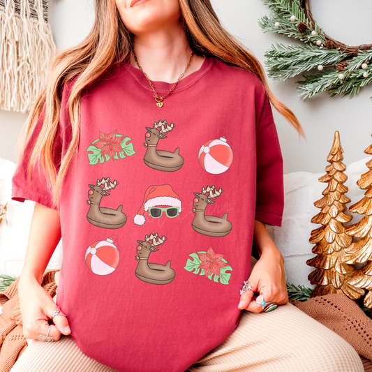 Beach Christmas Collage 04291