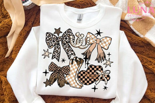 Western Bow Collage 07594