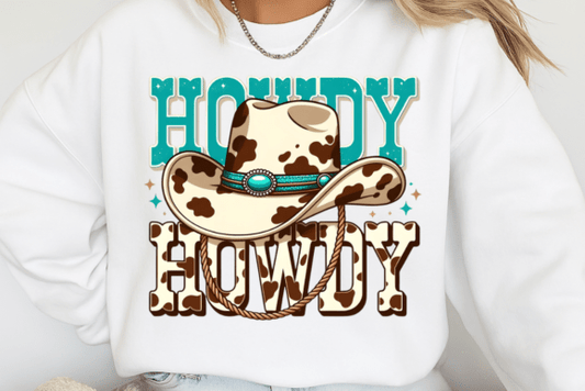 Western Howdy Cowboy Hat 07595