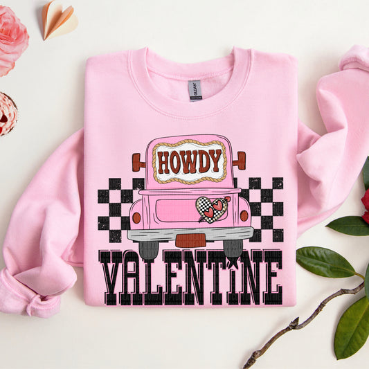 Howdy Valentine Truck 07219