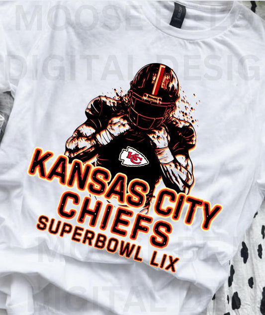 Kansas City Chiefs Black Uniform 03263