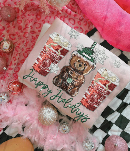 Happy Holidays Starbucks Bear 06783
