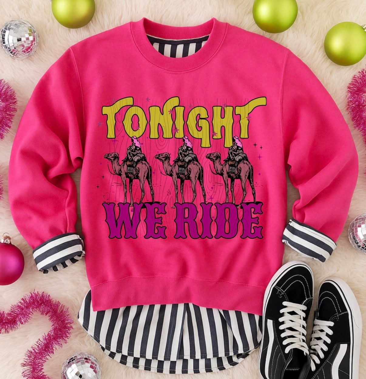 Tonight We Ride Pink Yellow 06775