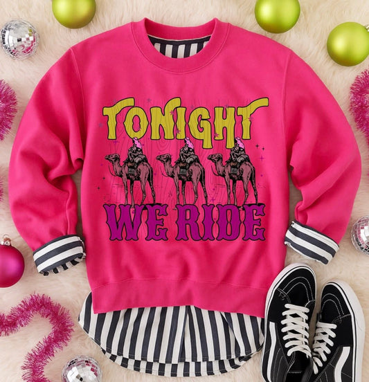 Tonight We Ride Pink Yellow 06775