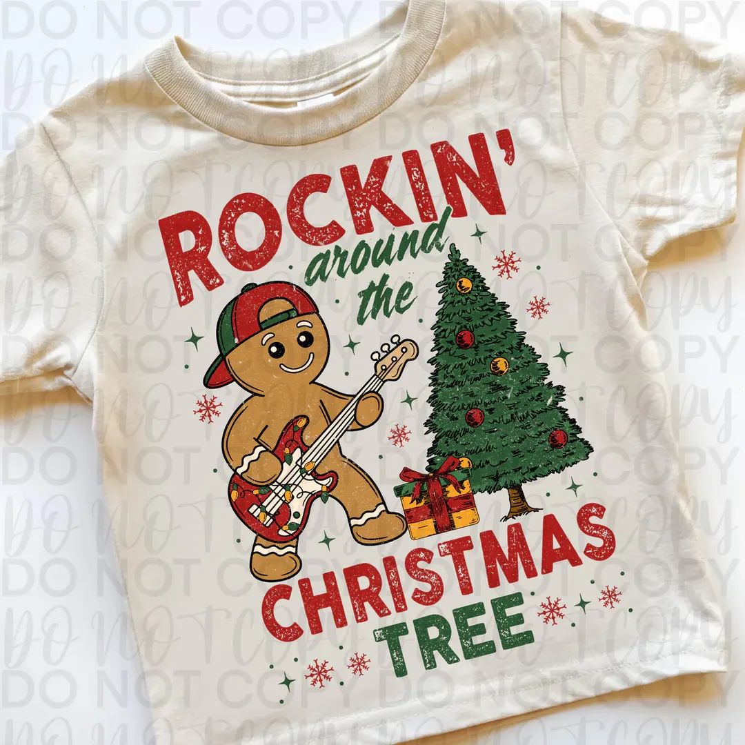 Rockin’ Around The Christmas Tree Gingerbread 06763