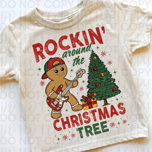 Rockin’ Around The Christmas Tree Gingerbread 06763