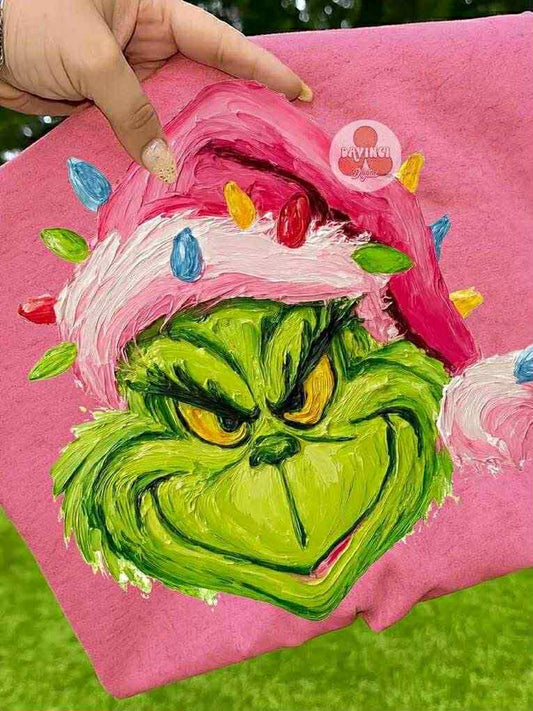 Green Guy Faux Paint With Lights 06757