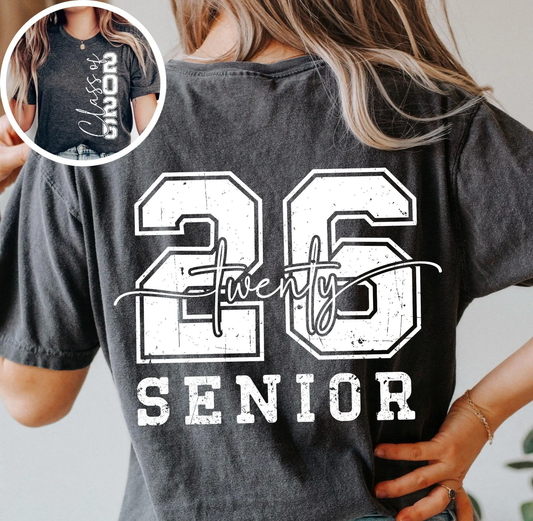 White Senior 2026 (BACK ONLY) 01411