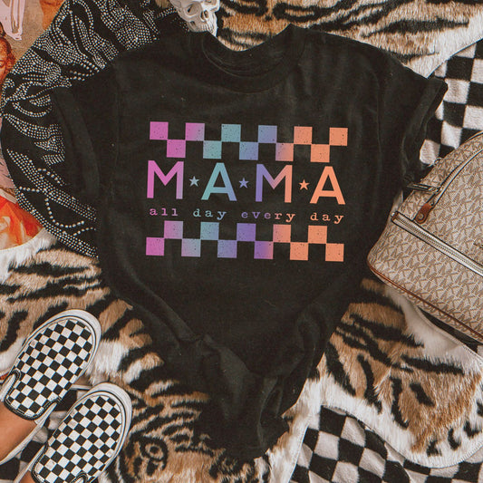 Ombre Mama All Day Every Day DTF Transfer 05301