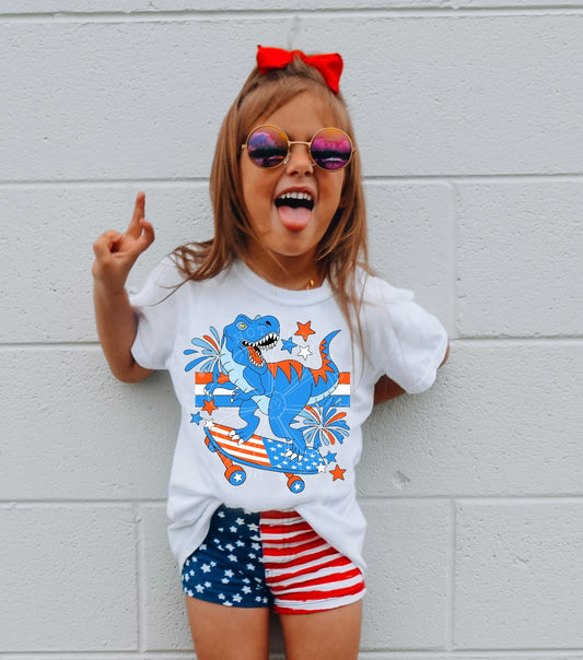 USA Dino Skateboard 02162