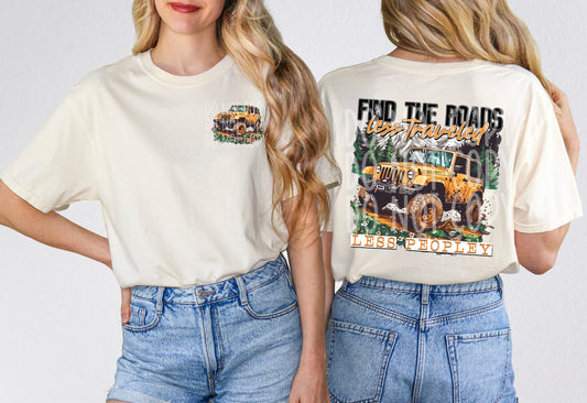 Find The Roads Less Traveled Less Peopley Jeep 04889