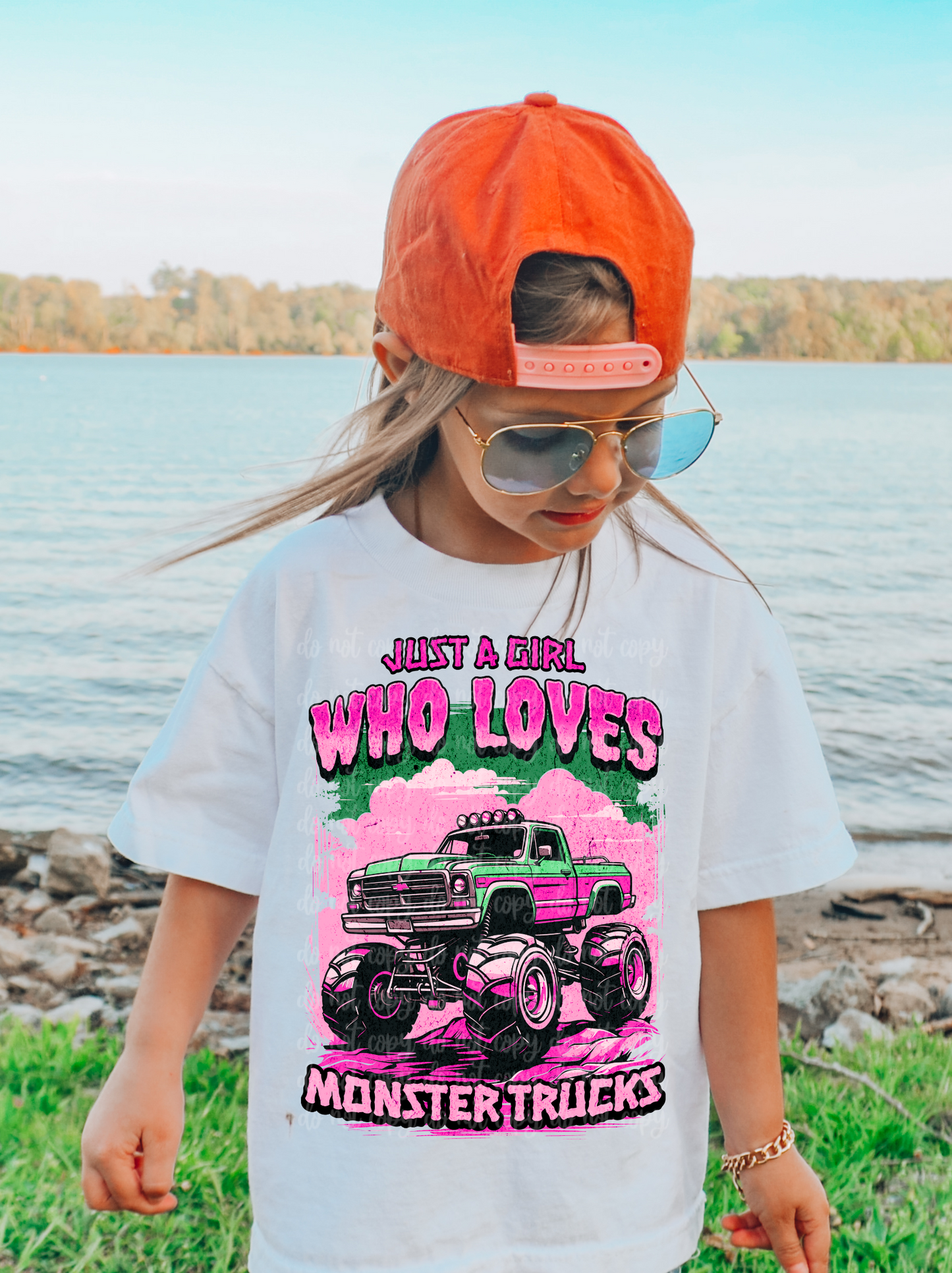 Just a Girl Who Loves Monster Trucks 02154
