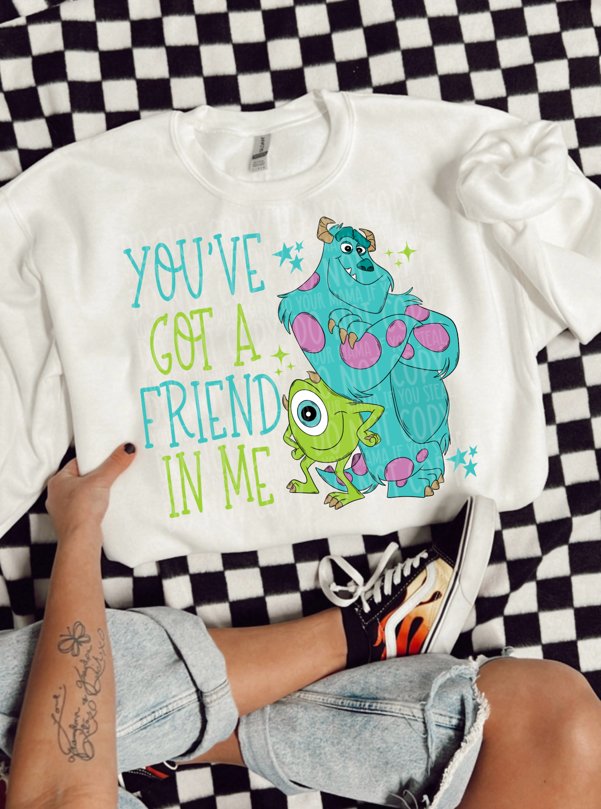 You've Got a Friend in Me Monster Inc Color 02157