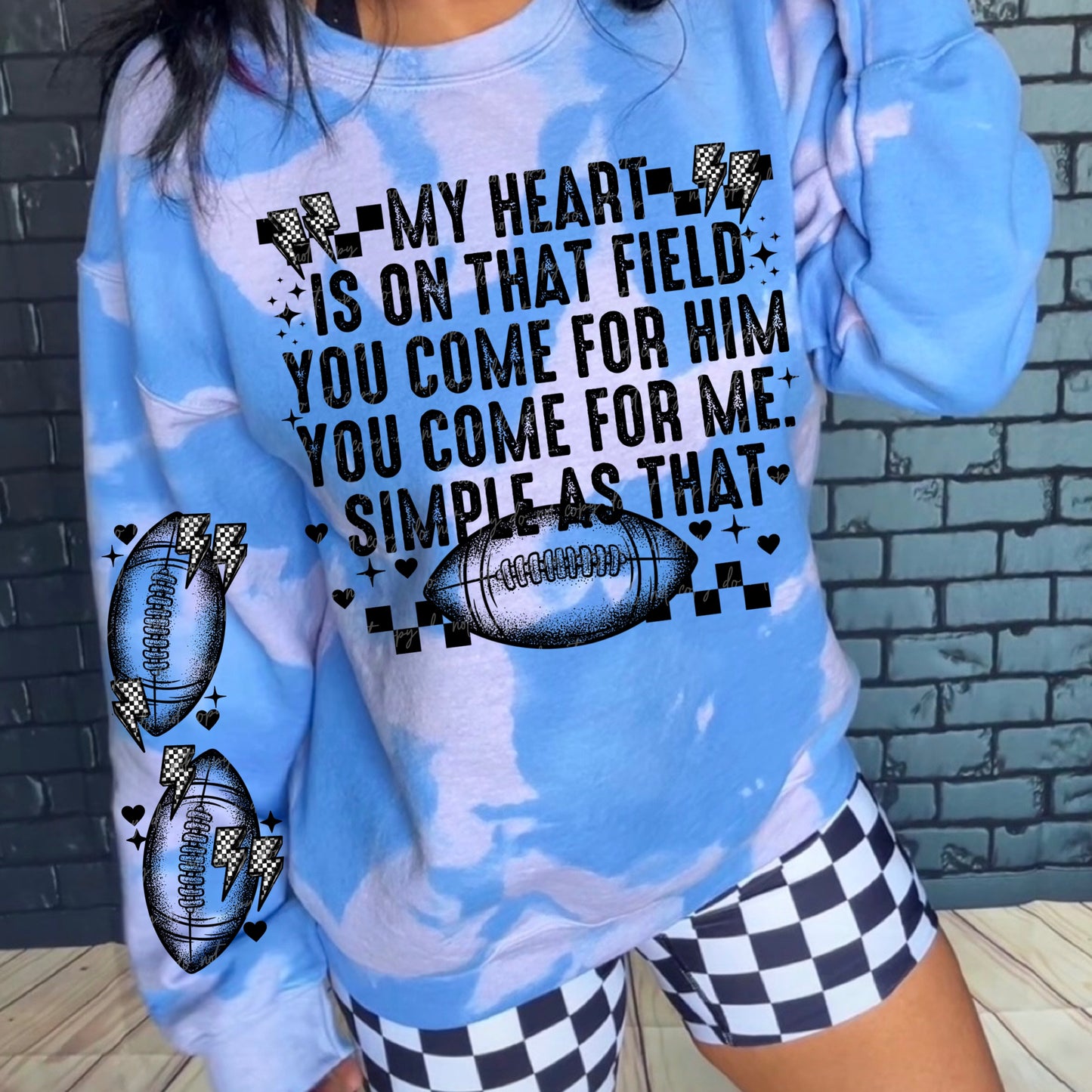 My Heart Is on That Field Come for Him Come for Me (SLEEVES SOLD SEPARATELY) (Copy) 01016