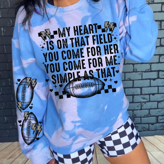 My Heart Is on That Field Come for Her Come for Me (SLEEVES SOLD SEPARATELY) 01017