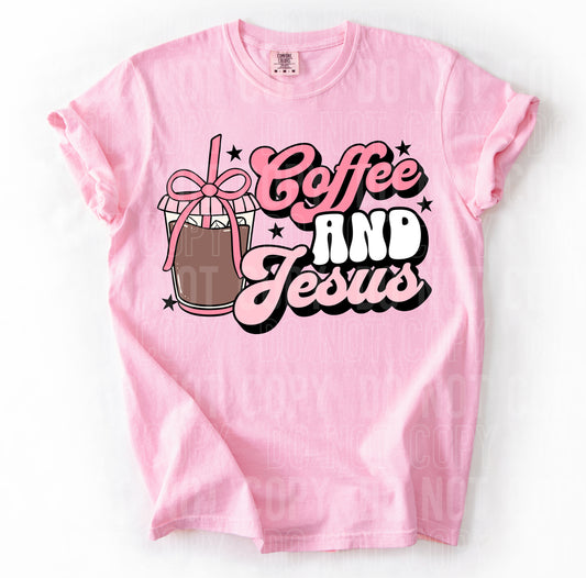Coffee & Jesus Pink 02904