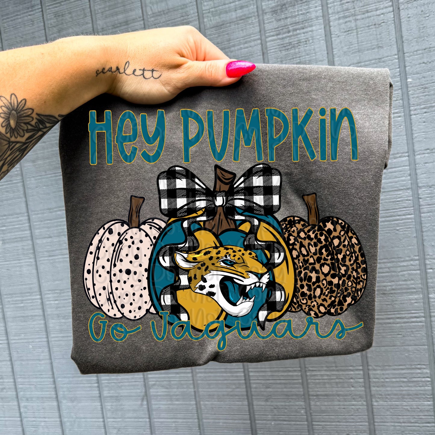 Pro Football Team Hey Pumpkin (Choose Yours) 00751