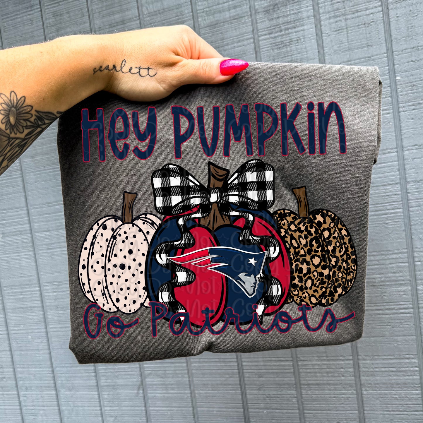 Pro Football Team Hey Pumpkin (Choose Yours) 00751