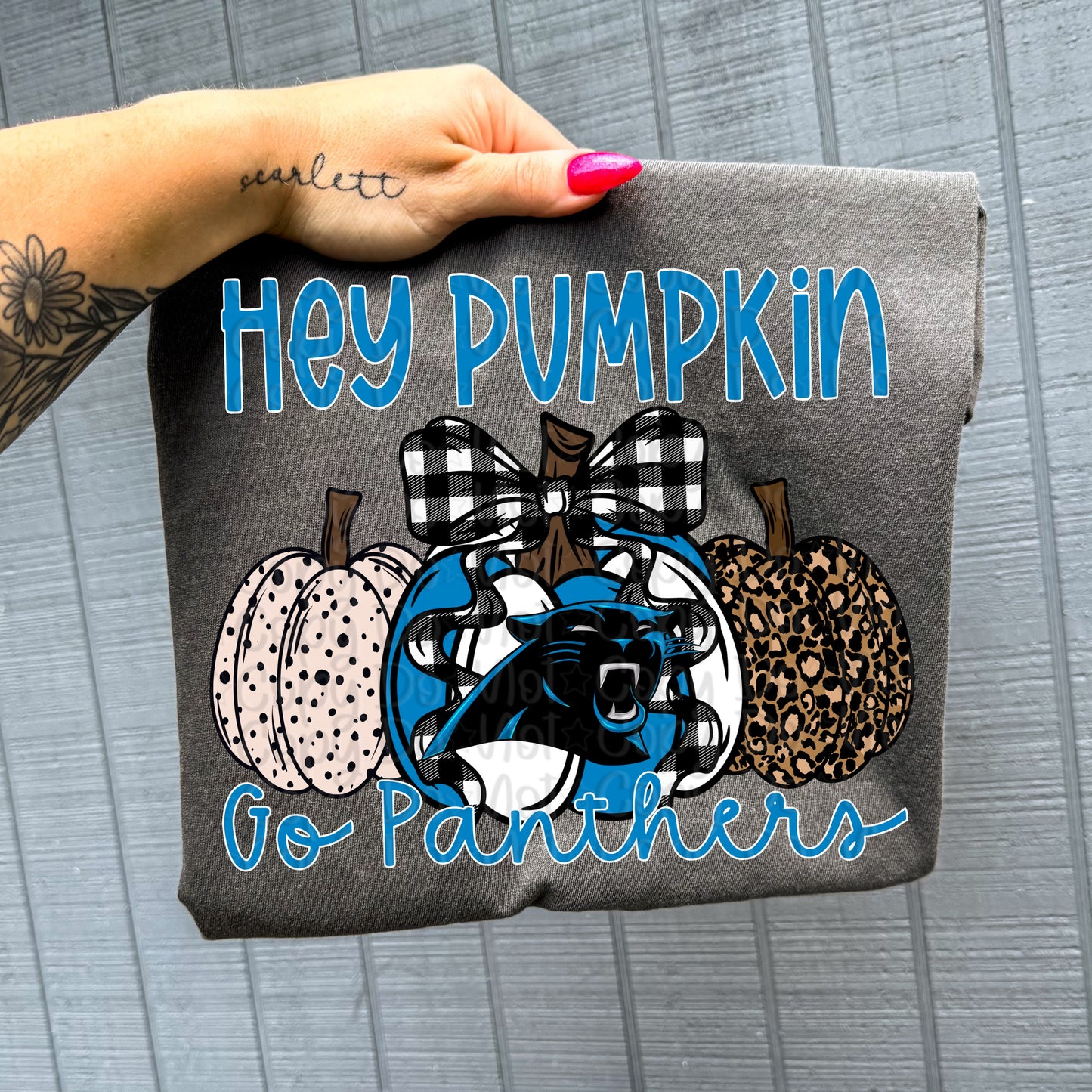 Pro Football Team Hey Pumpkin (Choose Yours) 00751