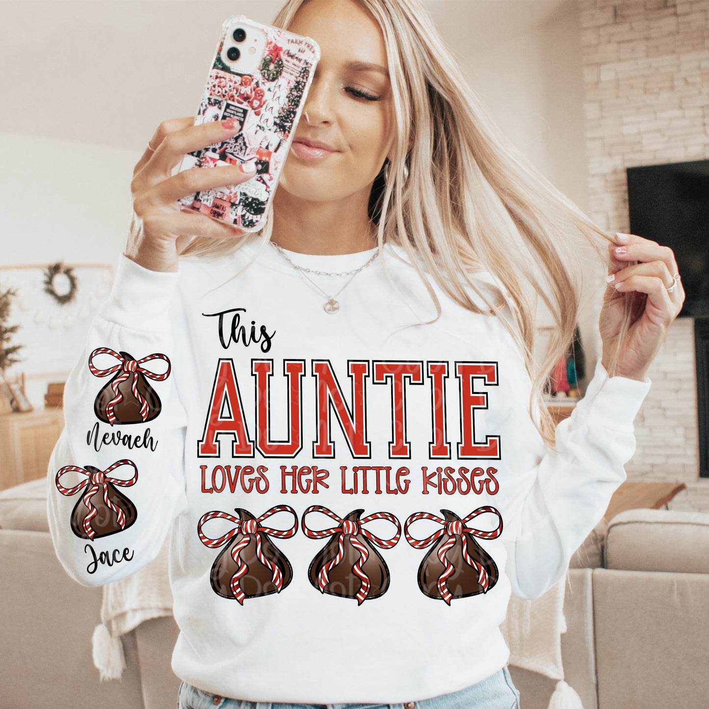 CUSTOM This Title (Mama and more) Loves Her Little Kisses (Choose Yours) 00123