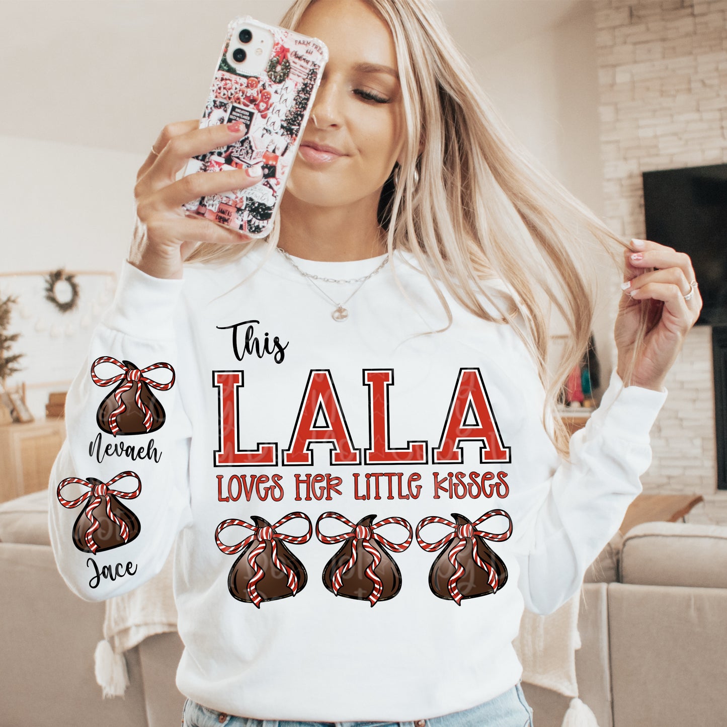 CUSTOM This Title (Mama and more) Loves Her Little Kisses (Choose Yours) 00123