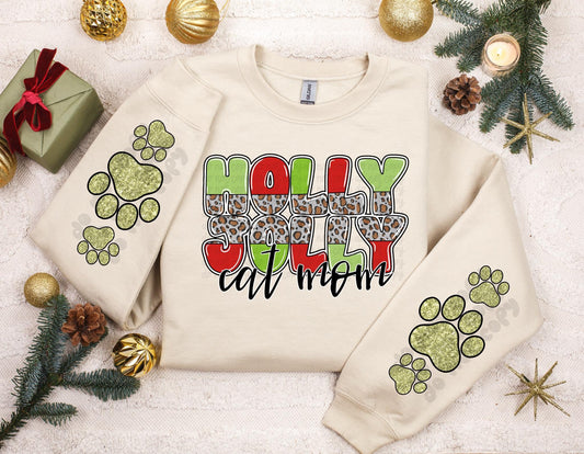 Holly Jolly Cat Mom 04241