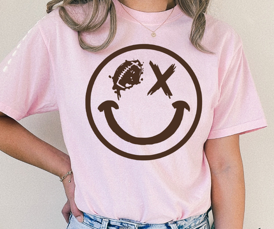 Football Smile DTF Transfer 06090