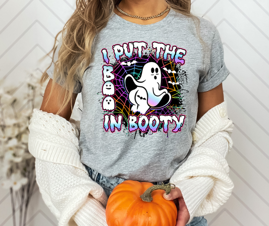 I Put the Boo in Booty DTF Transfer 06091