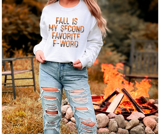 Fall Is My Second Favorite F Word DTF Transfer