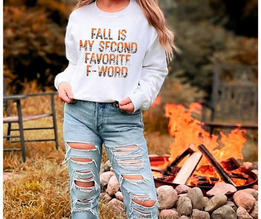 Fall Is My Second Favorite F Word DTF Transfer 06064