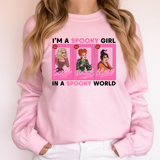 I'm a Spooky Girl in a Spooky World DTF Transfer 06127