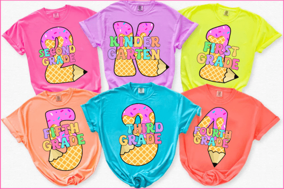 Ice Cream Grade Levels (Choose Yours) 01606