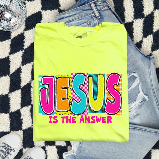 Jesus Is the Answer 07222