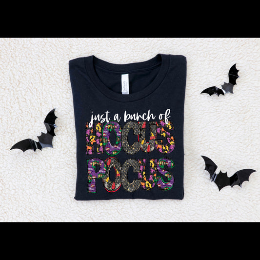 Just A Bunch Of Hocus Pocus Faux Embroidery 04936