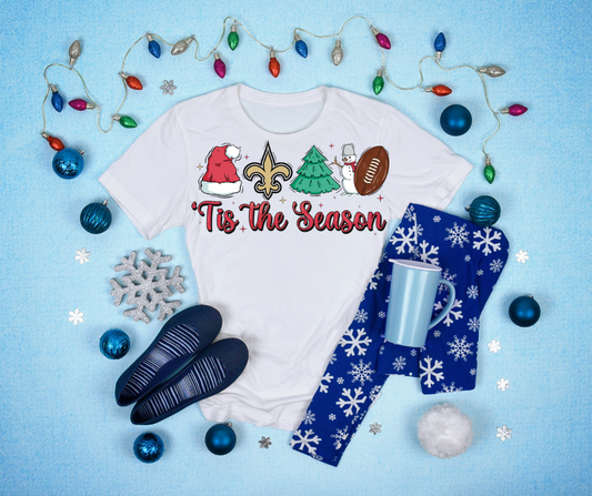 Tis the Season New Orleans Saints DTF Transfer 05773