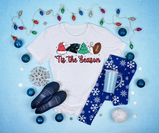 Tis the Season Carolina Panthers DTF Transfer 05772