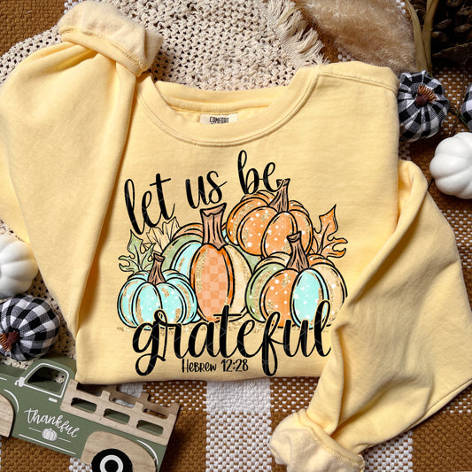 Let Us Be Grateful Pumpkins 01219