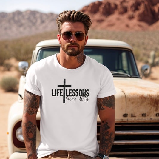 Life Lessons Served Daily  DTF Transfer 03799