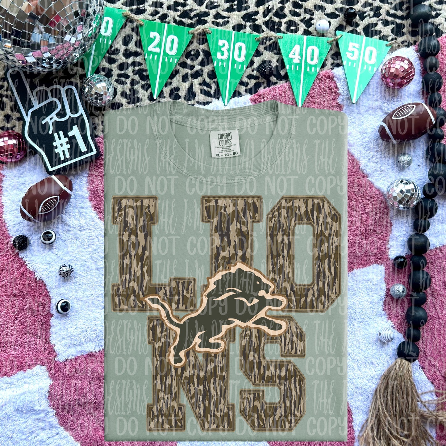 Pro Football Team Vintage Camo (Choose Yours) 00306