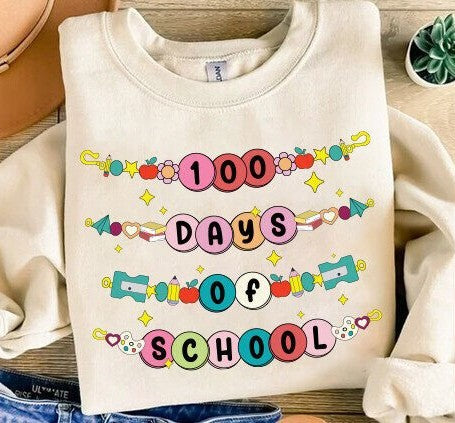 100 Days of School Bracelets 07457