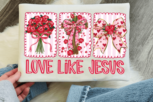 Love Like Jesus Doodle Frames 07426