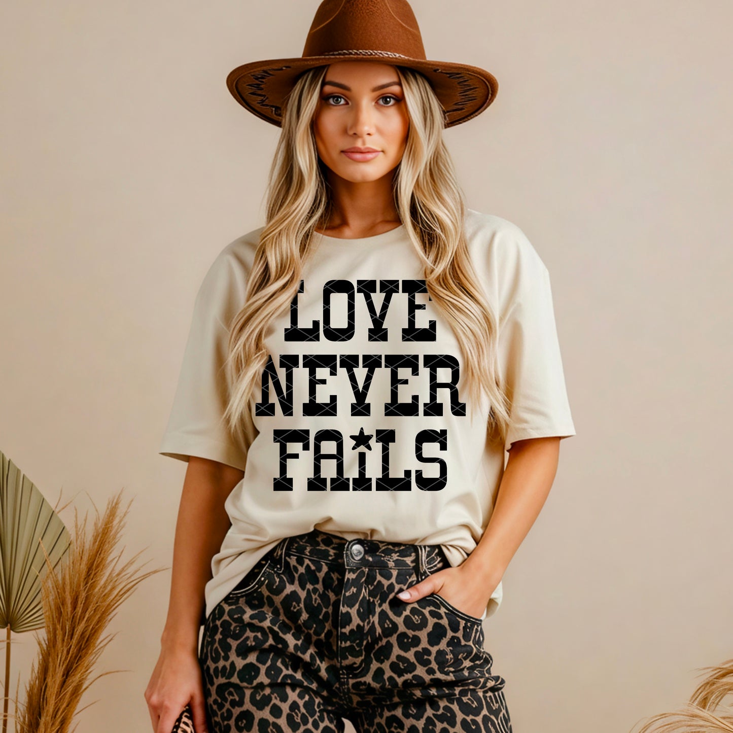 Love Never Fails Color Dropdown 06870