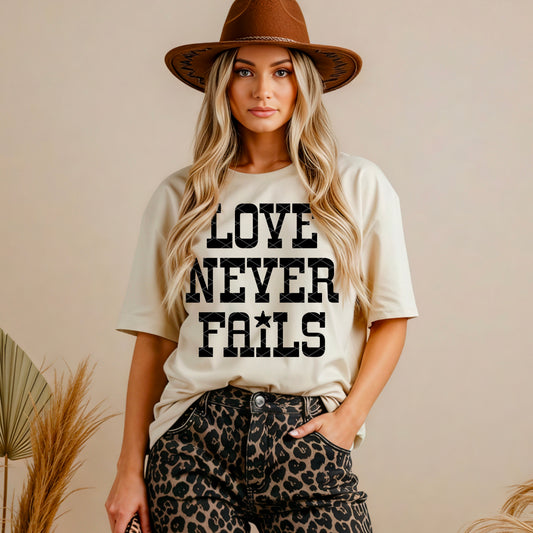 Love Never Fails Color Dropdown 06870